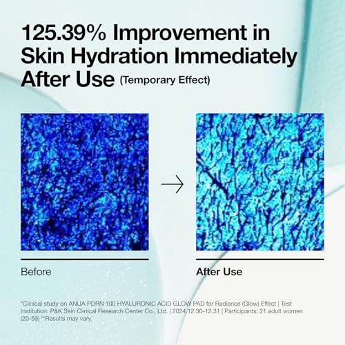 ANUA PDRN + HYALURONIC GLOW TONER PAD