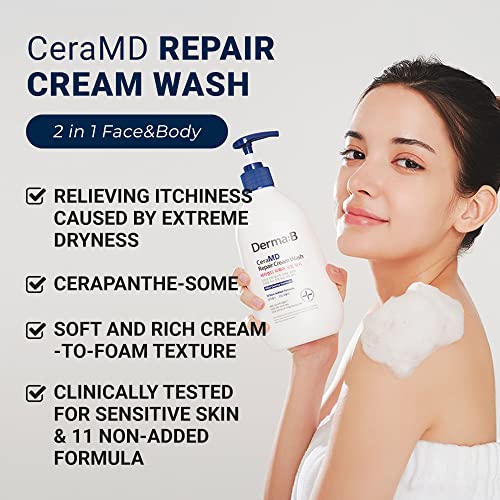 DERMA:B CERAMD REPAIR CREAM WASH - 400ml