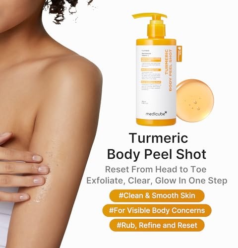 MEDICUBE KOJIC ACID TUMERIC BODY PEEL SHOT