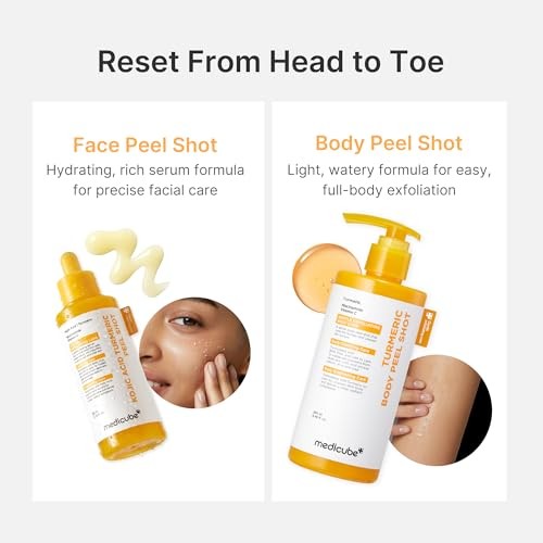 MEDICUBE KOJIC ACID TUMERIC BODY PEEL SHOT