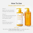 MEDICUBE KOJIC ACID TUMERIC BODY PEEL SHOT