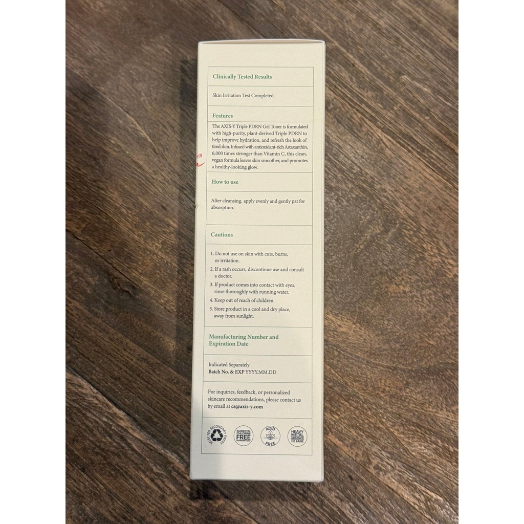 AXIS-Y TRIPLE PDRN GEL TONER - 270ml