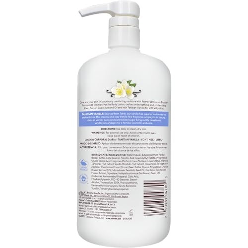 PALMERS TAHITIAN VANILLA BODY LOTION - 1 litre