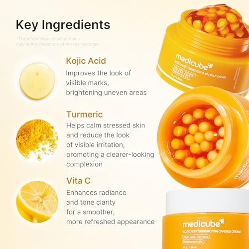 Medicube - Kojic Acid Turmeric Vita Capsule Cream - 53g