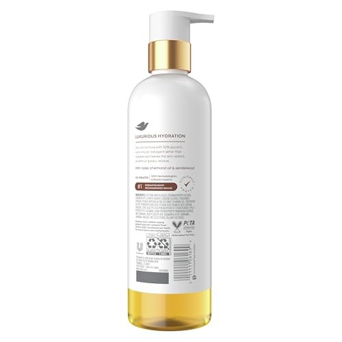 DOVE SERUM + SOOTHING OIL BODY WASH 452ml
