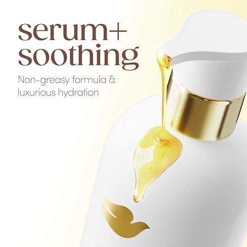 DOVE SERUM + SOOTHING OIL BODY WASH 452ml