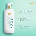 DOVE EXFOLIATE AWAY 4% AHA BODY WASH 547ML