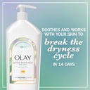 OLAY DRYNESS RELIEF LOTION - WITH ALOEVERA