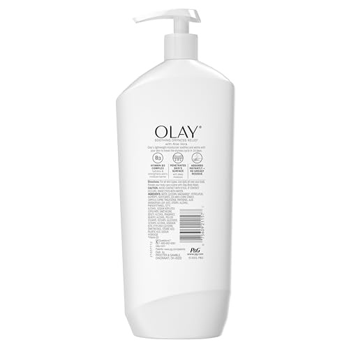 OLAY DRYNESS RELIEF LOTION - WITH ALOEVERA