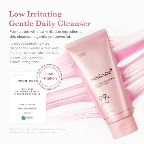 MEDICUBE PDRN PINK NIACINAMIDE WHIP CLEANSER 