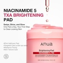 ANUA BRIGHTENING NIACINAMIDE TXA PAD