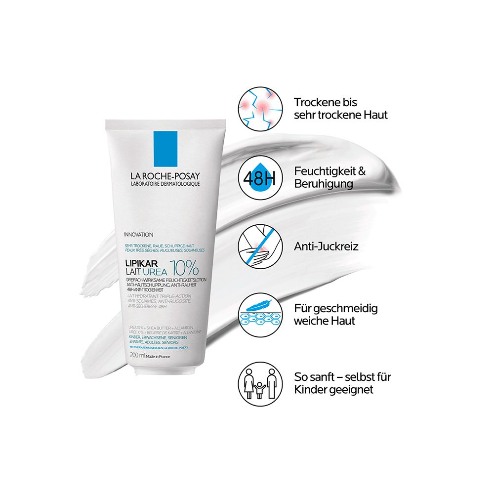 LA ROCHE-POSAY LIPIKAIR UREA 10% LOTION - 200ml