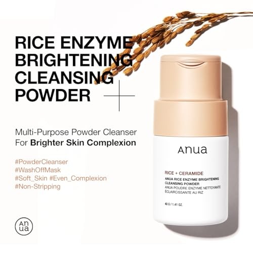 ANUA RICE + CERAMIDE BRIGHTENING CLEANSING POWDER