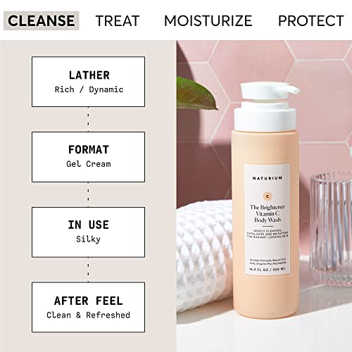 NATURIUM BRIGHTENER VIT-C WASH 500ML 