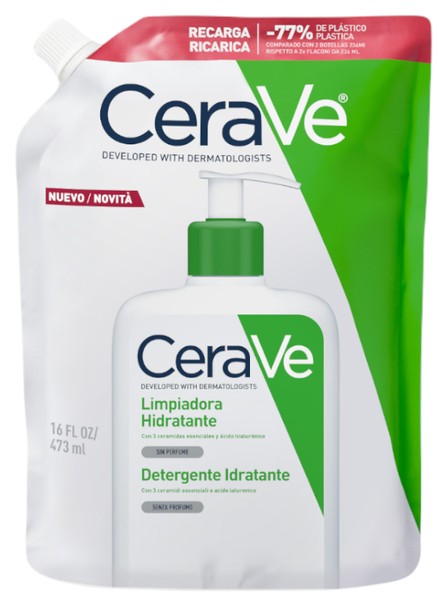 CERAVE HYDRATING CLEANSER - 473ML REFILL PACK 