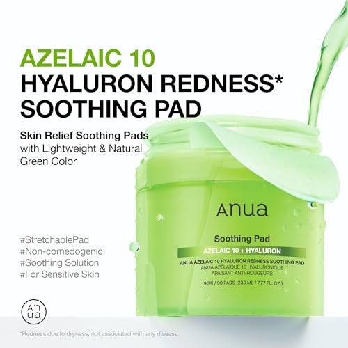 ANUA SOOTHING PAD AZELAIC 10 + HYALURONIC