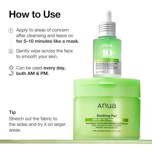 ANUA SOOTHING PAD AZELAIC 10 + HYALURONIC