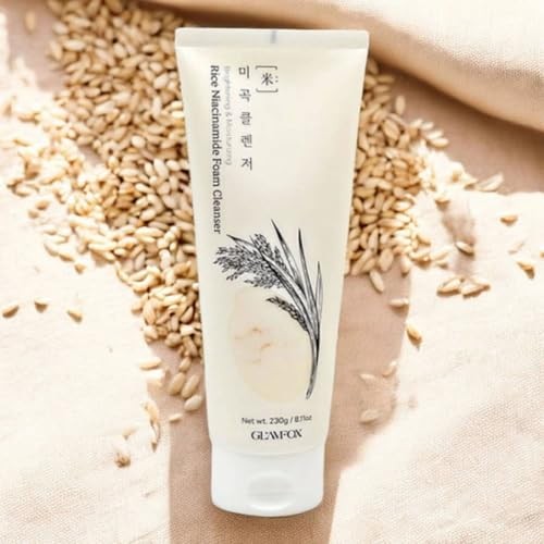 GLAMFOX RICE NIACIN FOAM CLEANSER