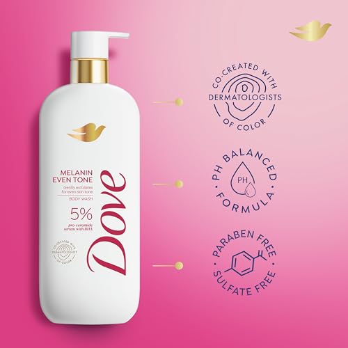 DOVE MELANIN BODY WASH