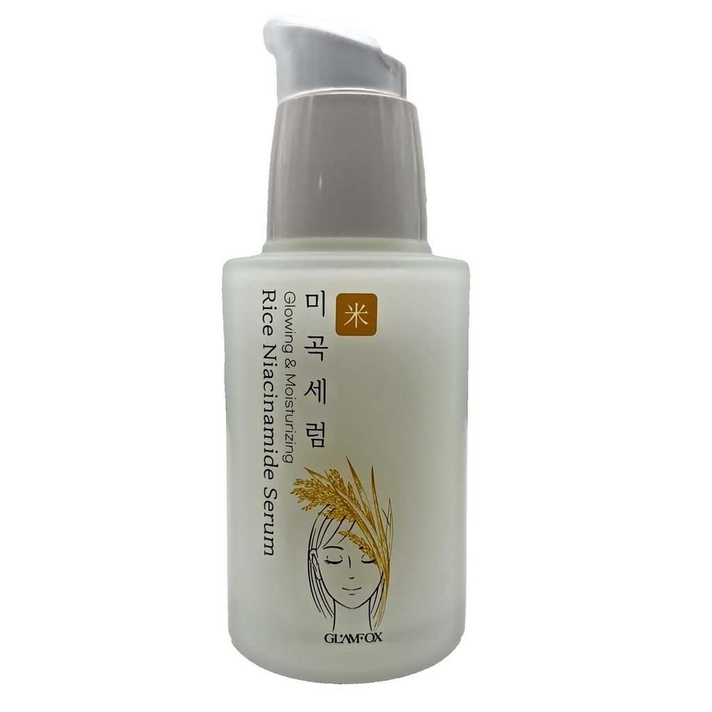 GLAMFOX RICE NIACINAMIDE SERUM 50ML