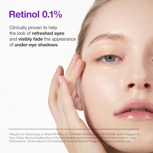 ANUA RETINOL + CAFFEINE EYE CREAM