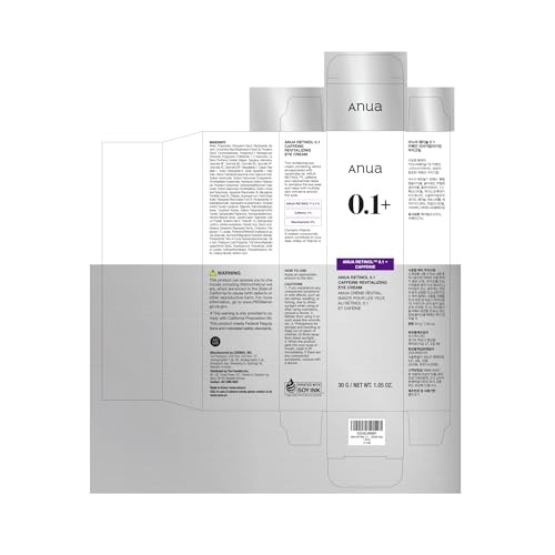 ANUA RETINOL + CAFFEINE EYE CREAM