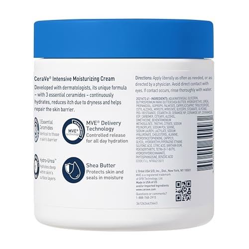 CERAVE INTENSIVE MOISTURIZING CREAM 536g