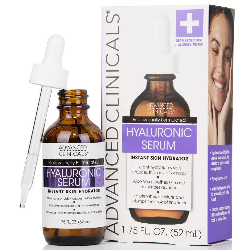 ADVANCED CLINICALS HYALURONIC ACID SERUM 52ML