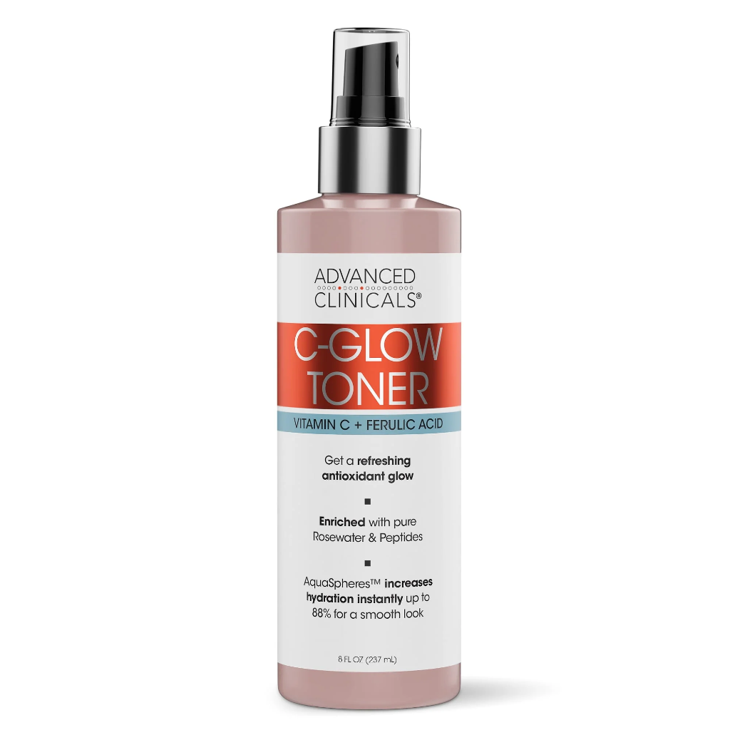 ADVANCED CLINICALS VIT-C GLOW TONER 237ML