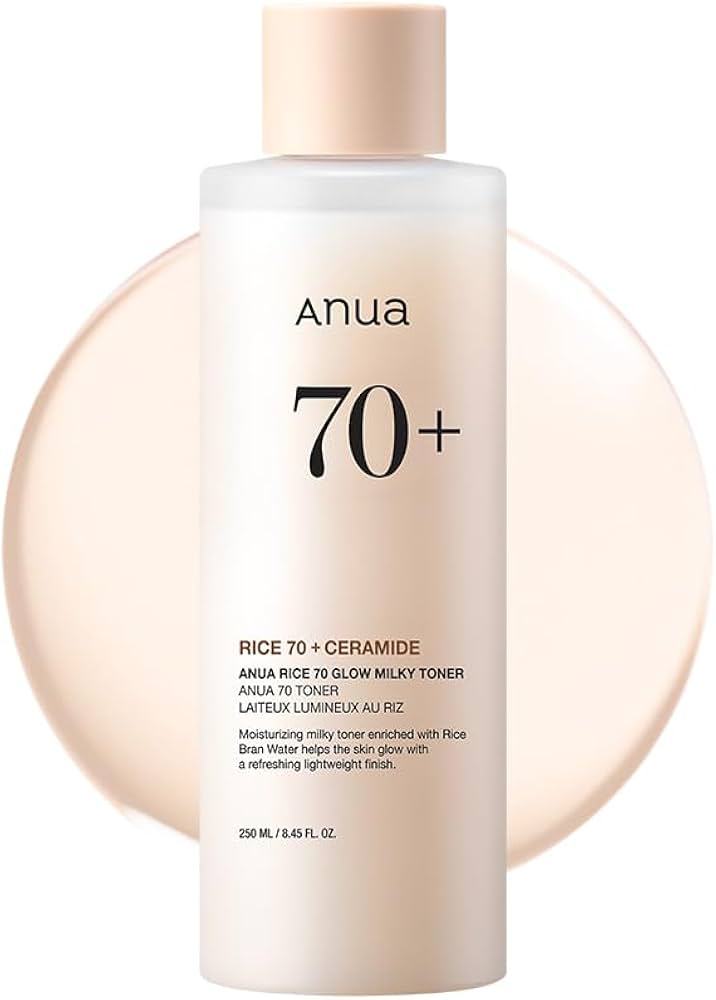 ANUA GLOWY RICE MILKY TONER 250ML