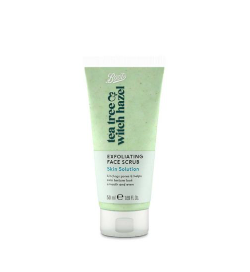 BOOTS TEATREE EXFOLIATING SCRUB