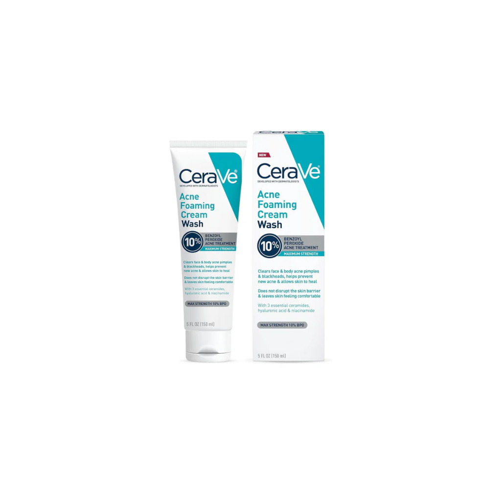 CERAVE ACNE FOAM CREAM CLEANSER 10%