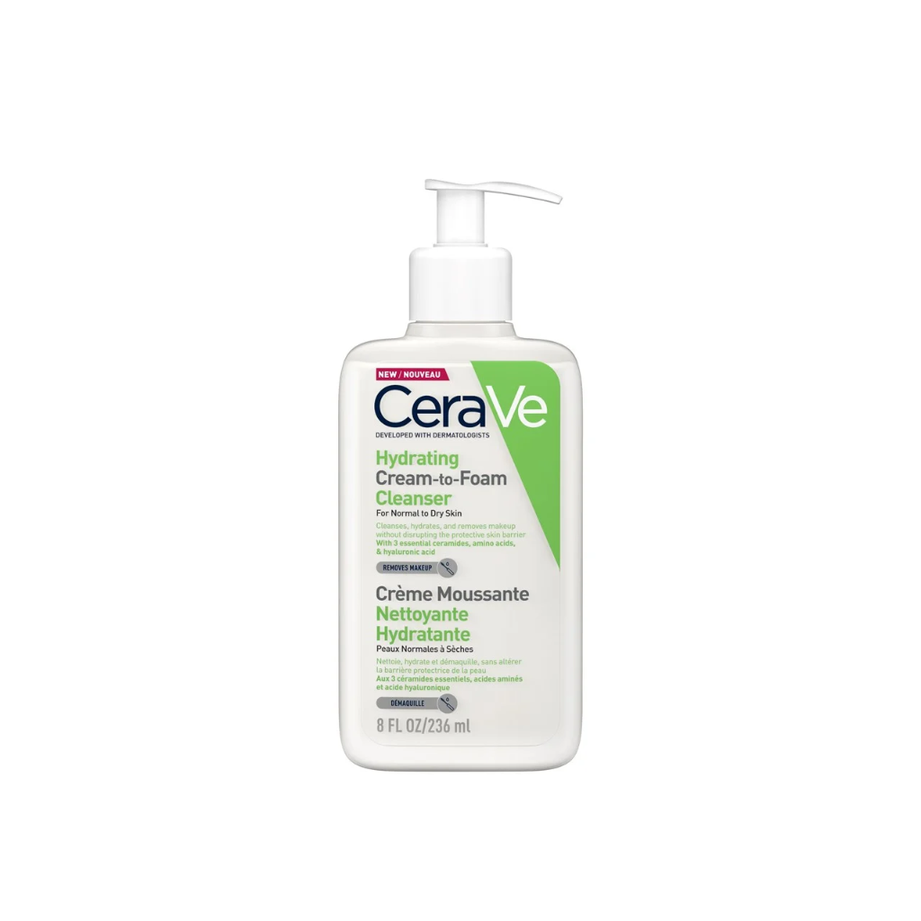 CERAVE HYDRATING CREAM-TO-FOAM CLEANSER 236ML