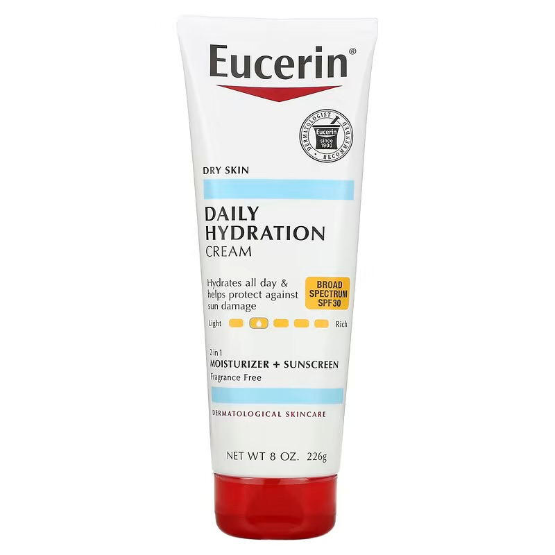EUCERIN DAILY HYDRATION CREAM + SPF