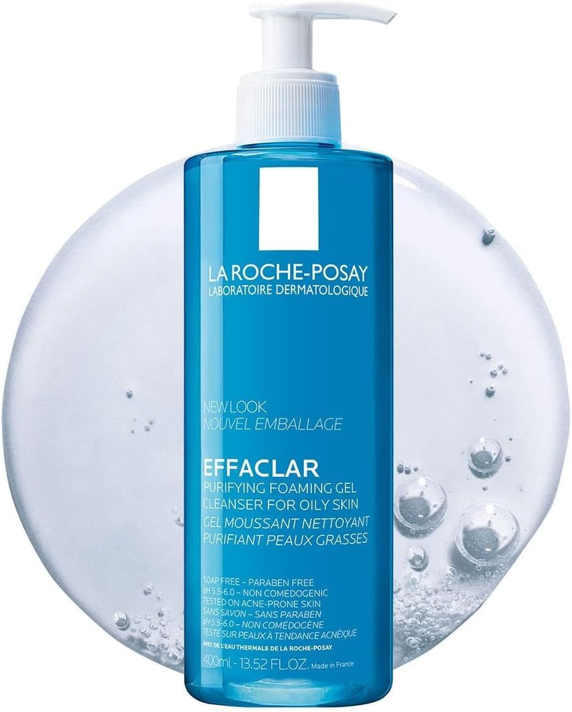 LA ROCHE-POSAY EFFACLAR FOAMING GEL 400ML