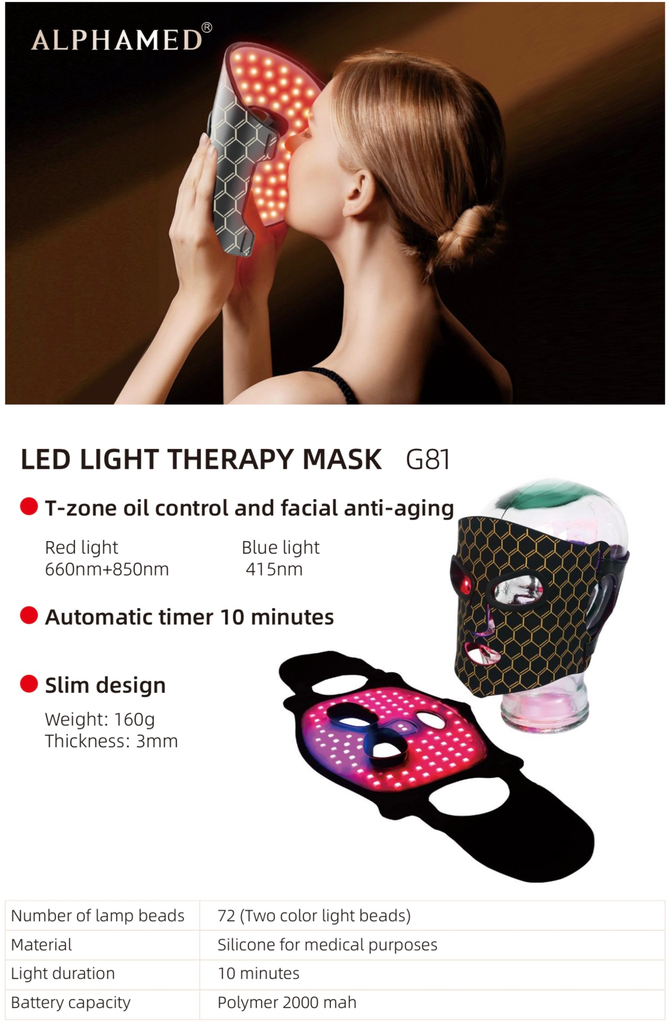 LED LIGHT THERAPHY MASK