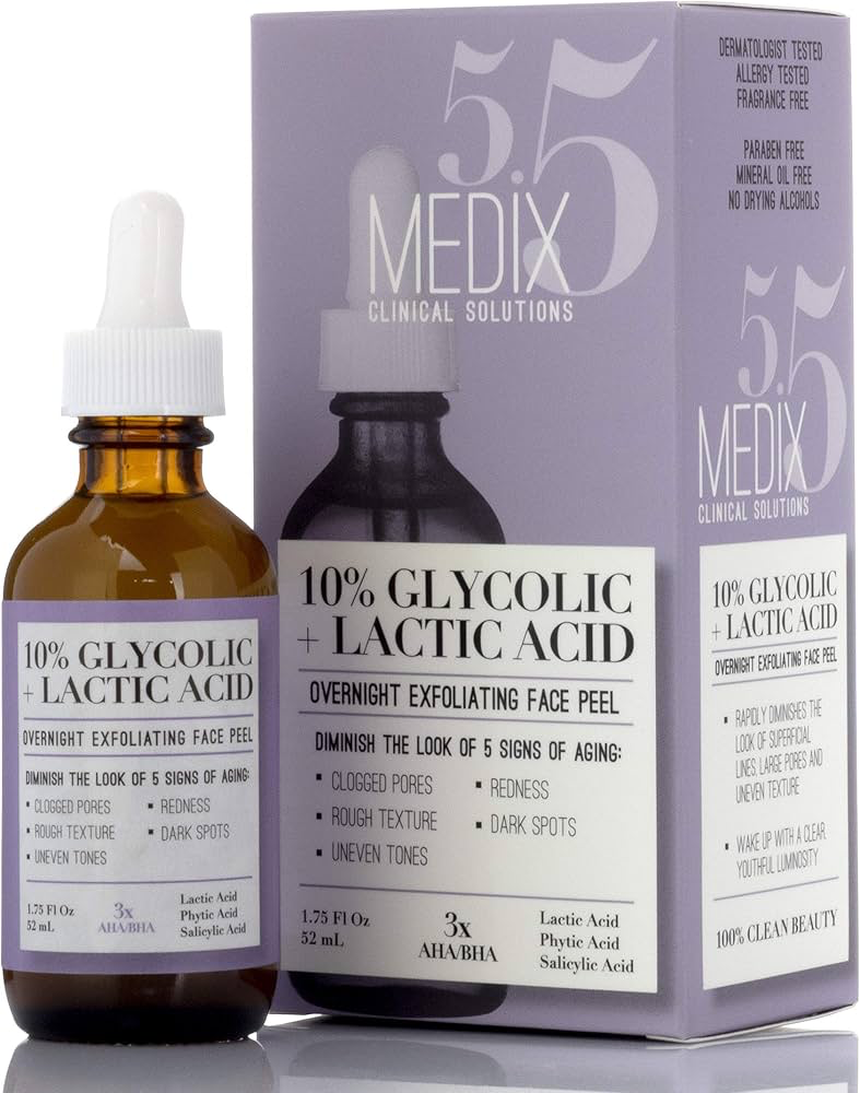 MEDIX 5.5 GLYCOLIC + LACTIC ACID PEEL 52ML