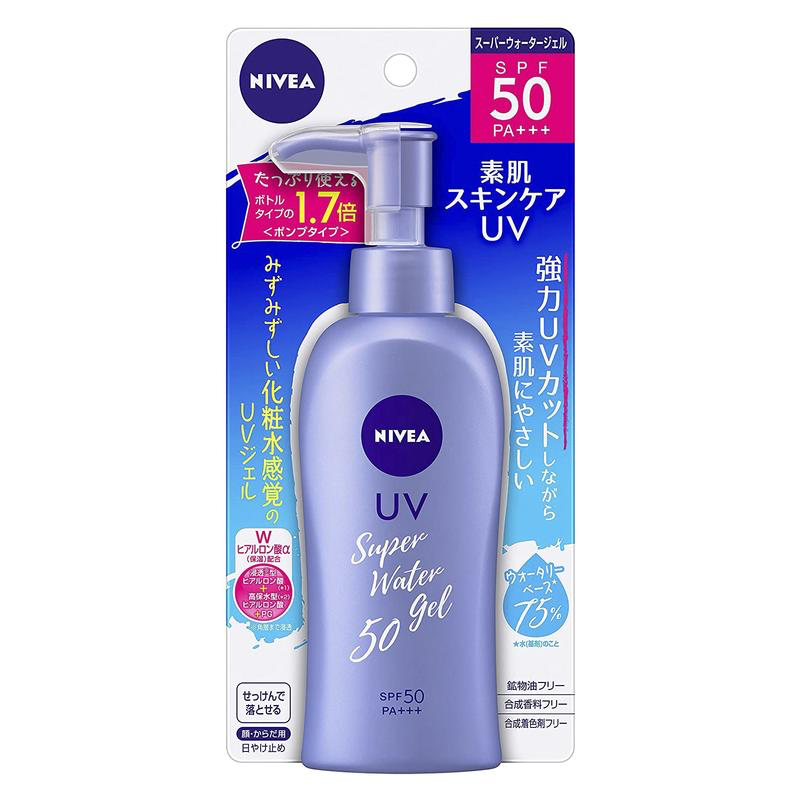 NIVEA WATER GEL SPF50+ SUNSCREEN 140g