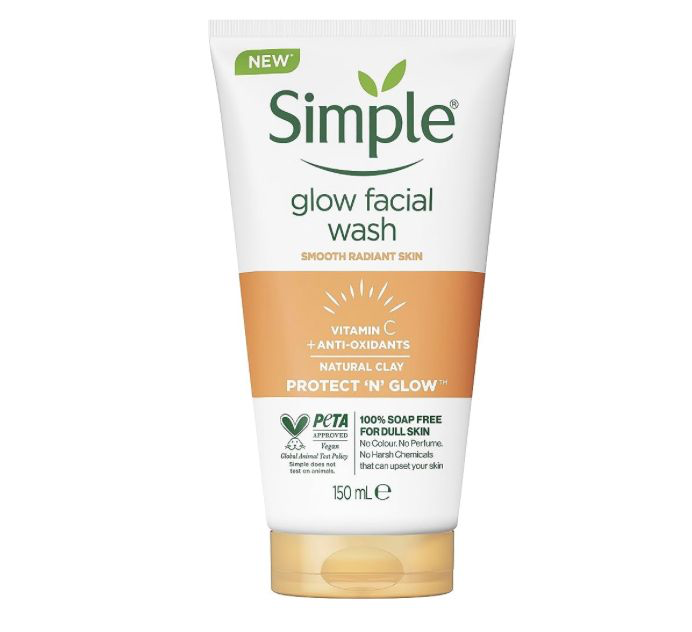SIMPLE GLOW FACIAL WASH150ML