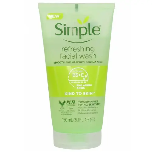 SIMPLE REFRESHING FACIAL WASH 150ML