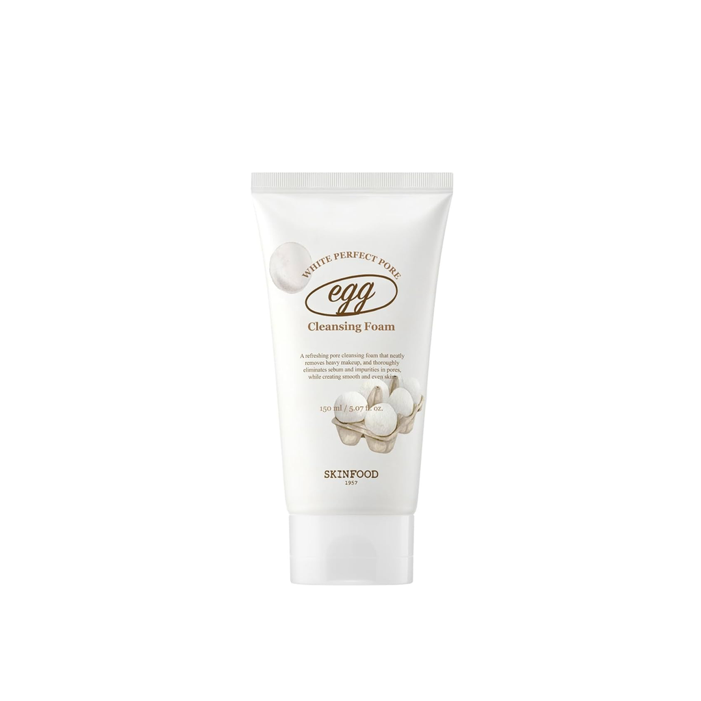 SKINFOOD EGG WHITE PERFECT CLEANSING FOAM 150ML
