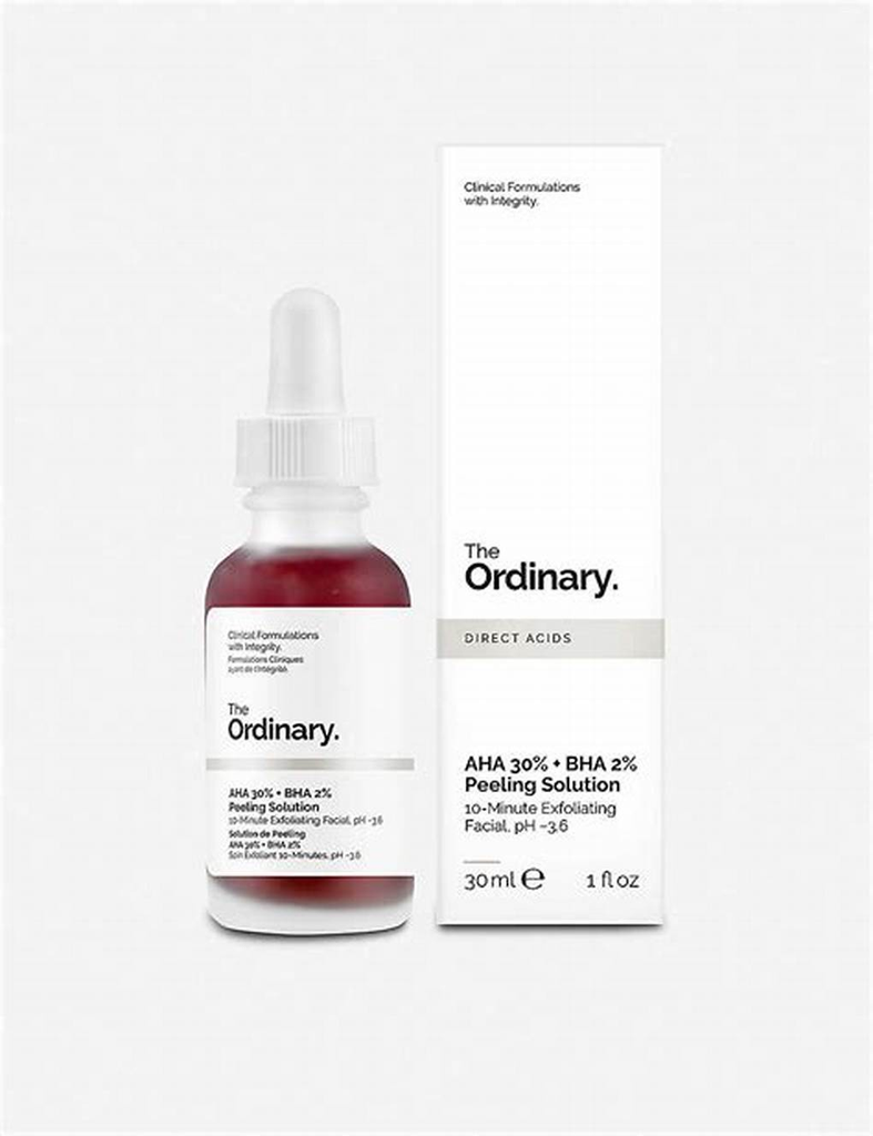 THE ORDINARY AHA 30% + BHA 2% PEELING SOLUTION 30ML 