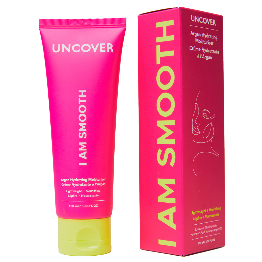 UNCOVER ARGAN MOISTURISER 100ML