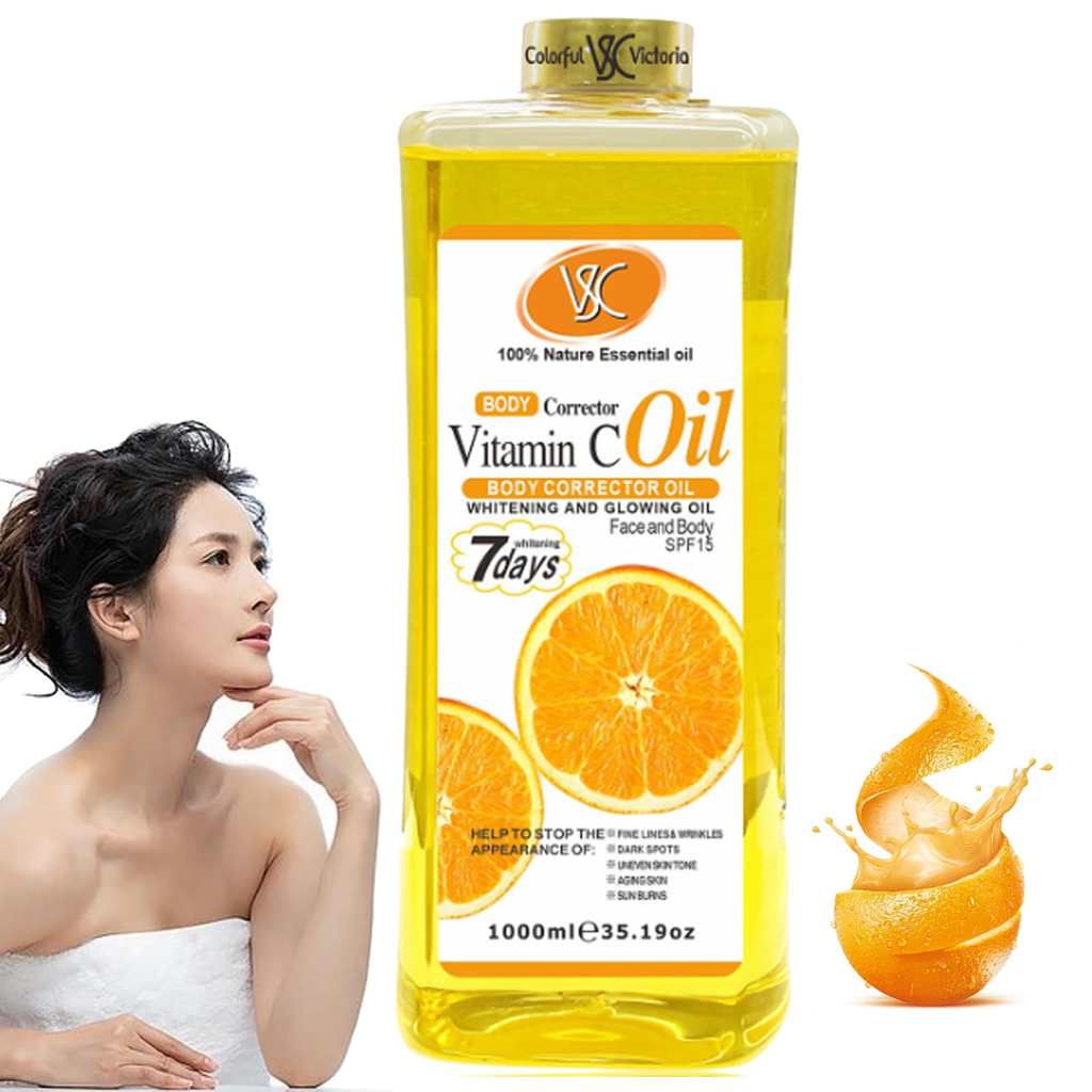VEETGOLD VIT C BODY OIL 1000ML