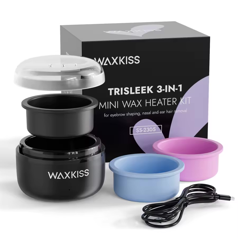 WAXKISS 3-IN-1 MINI WAX HEATER KIT