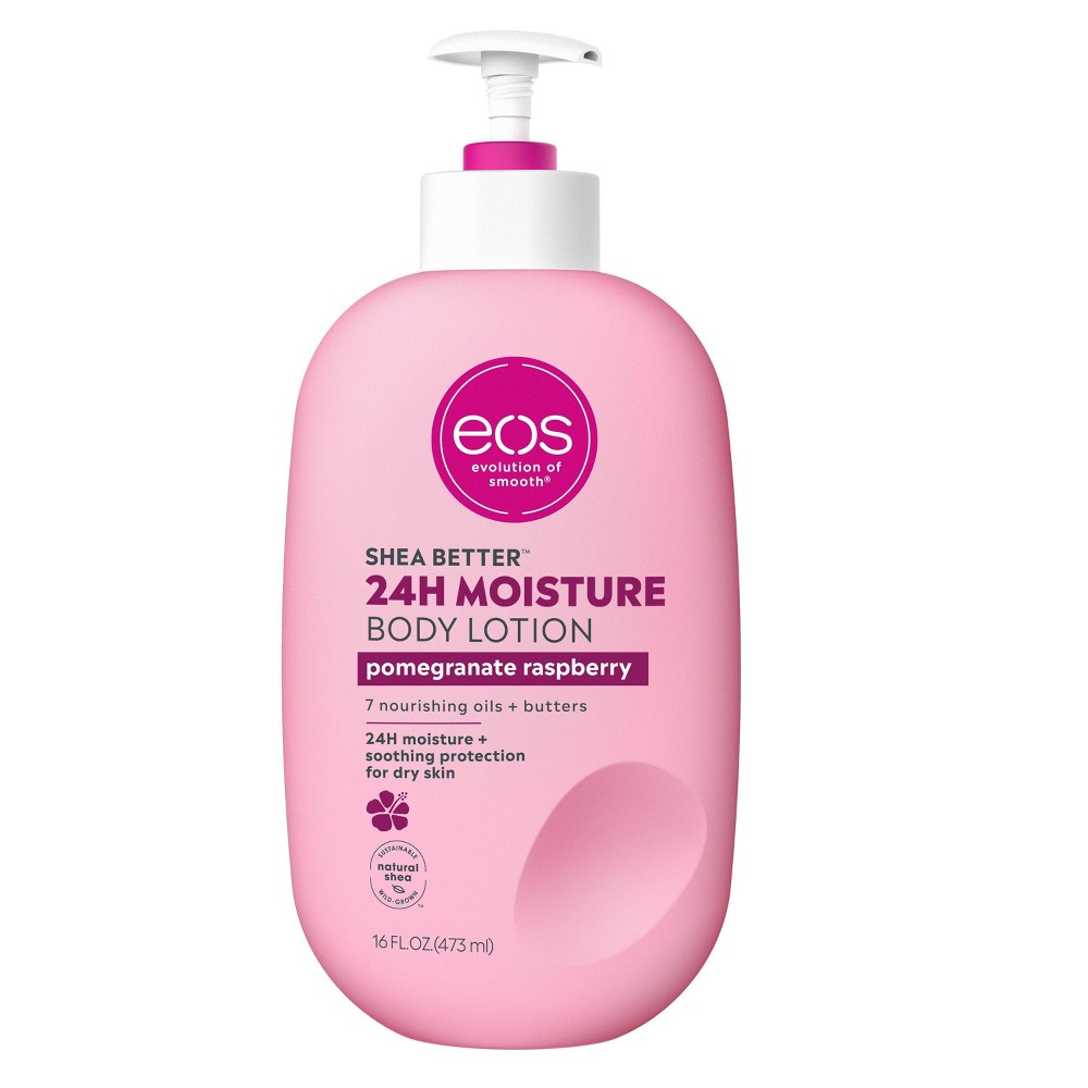 EOS POMEGRANATE RASPBERRY BODY LOTION 473ML
