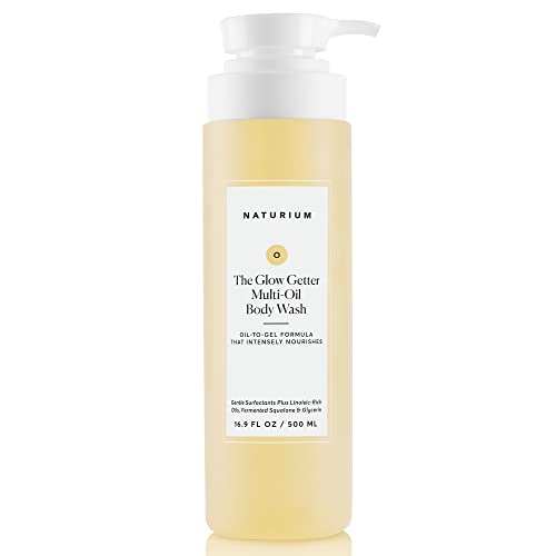 NATURIUM GLOW GETTER BODY WASH 500ML