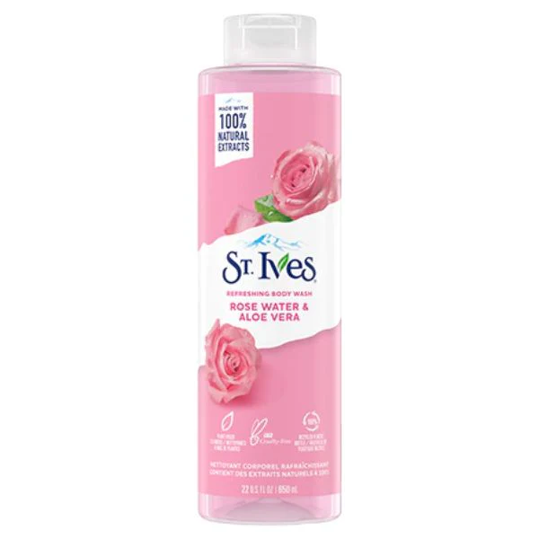 ST IVES PINK LEMON WASH 650ML