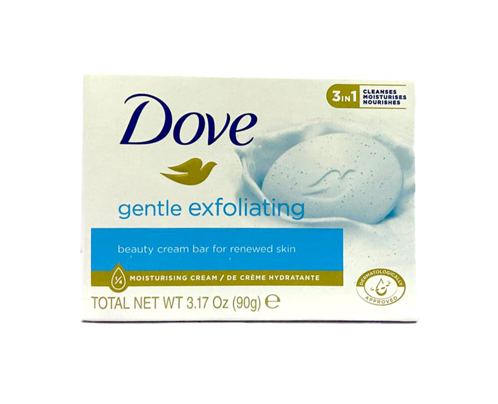DOVE GENTLE EXFOLIATING BAR 90G