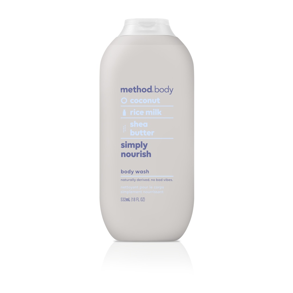 METHOD COCONUT RICE MILK BODY WASH 532ML